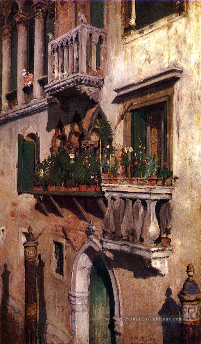 William Merritt 1877 Chase Venise Peintures à l'huile